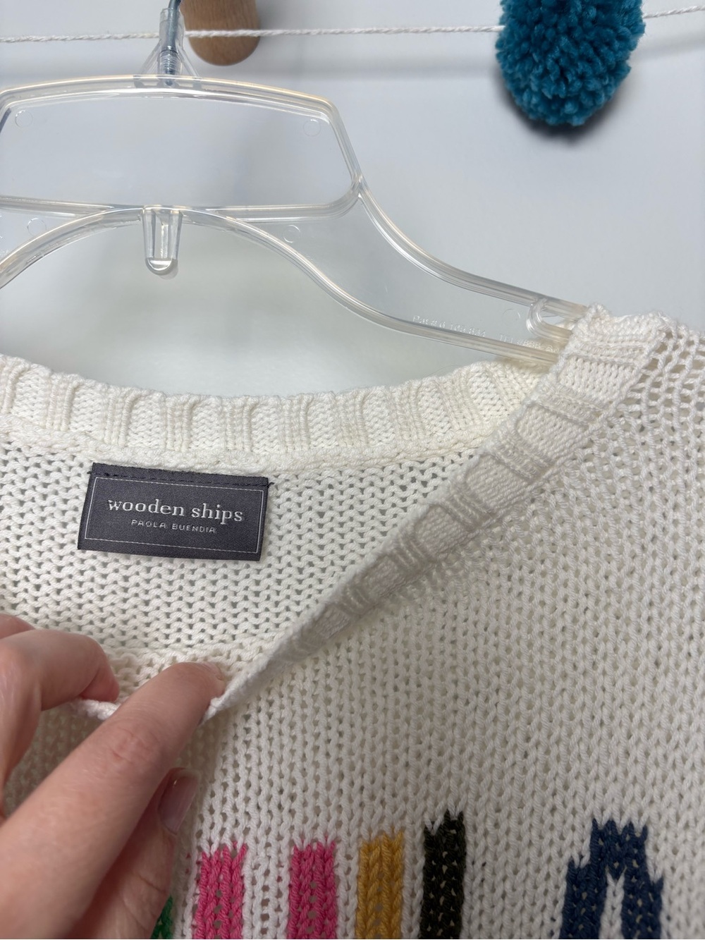 Wooden Ships White Tequila Crewneck Sweater - Picture 3 of 8